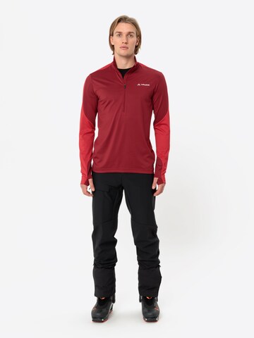 VAUDE Sportpullover 'Livigno' in Rot