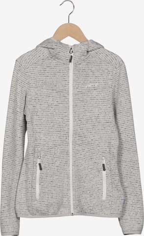 me°ru' Kapuzenpullover XS in Grau: Vorderseite