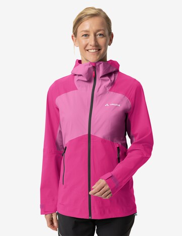 VAUDE Performance Jacket 'Simony' in Pink: front