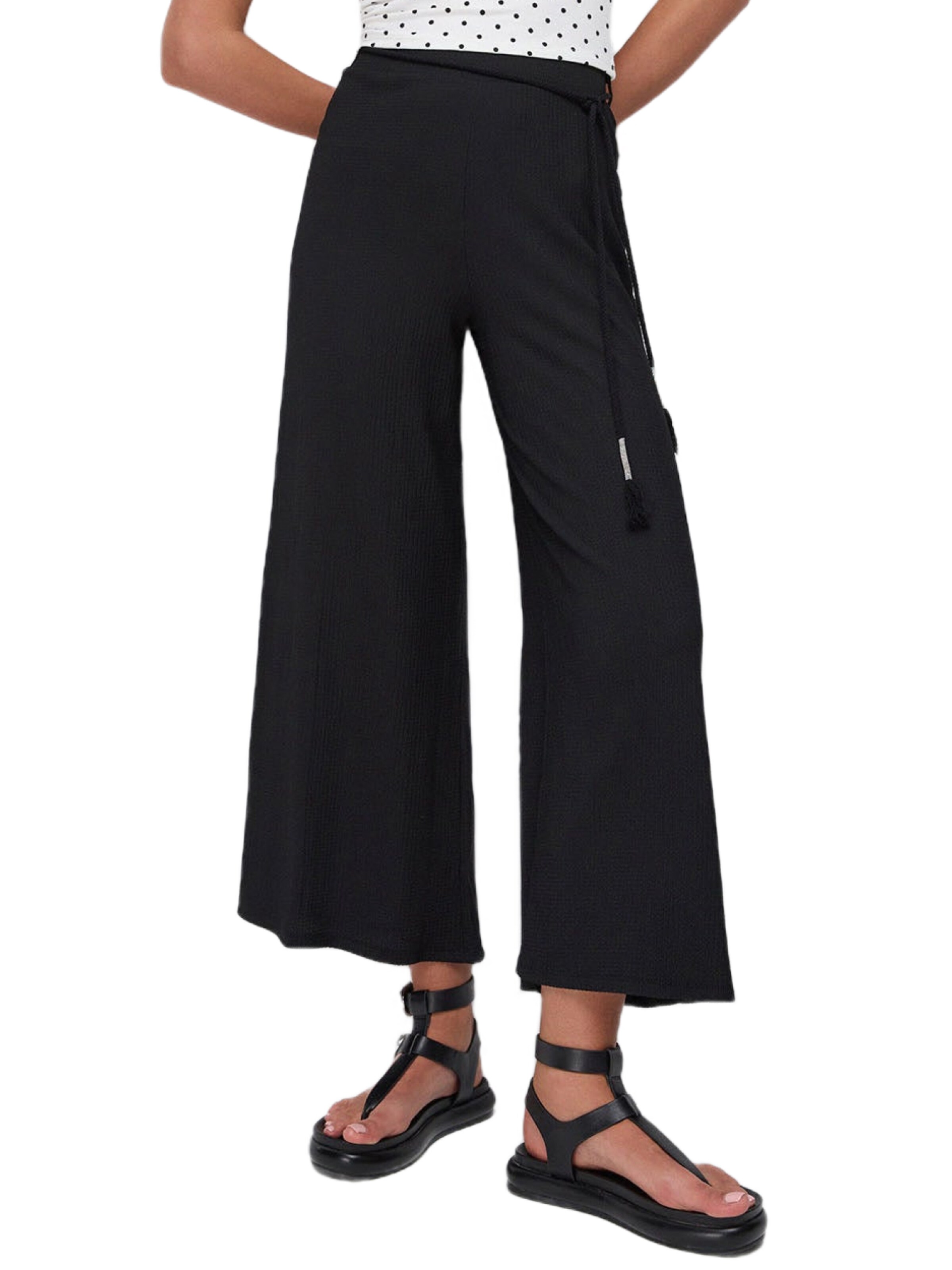 No Matter What Regular Top in Zwart: voorkant