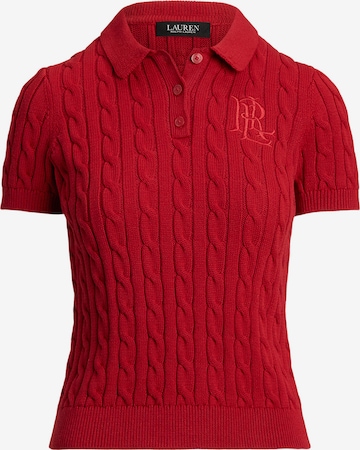 Pull-over 'NATRISSA' Lauren Ralph Lauren en rouge : devant