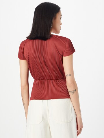 ABOUT YOU - Camisa 'Elonie' em vermelho