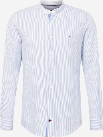 Tommy Hilfiger Tailored Regular fit Button Up Shirt in Blue: front