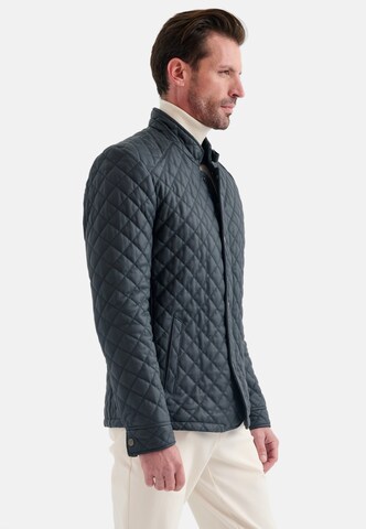 PIERRE CARDIN Lederjacke in Blau