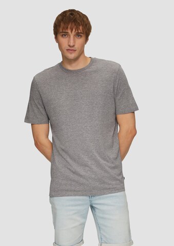 QS T-Shirt in Grau: Vorderseite