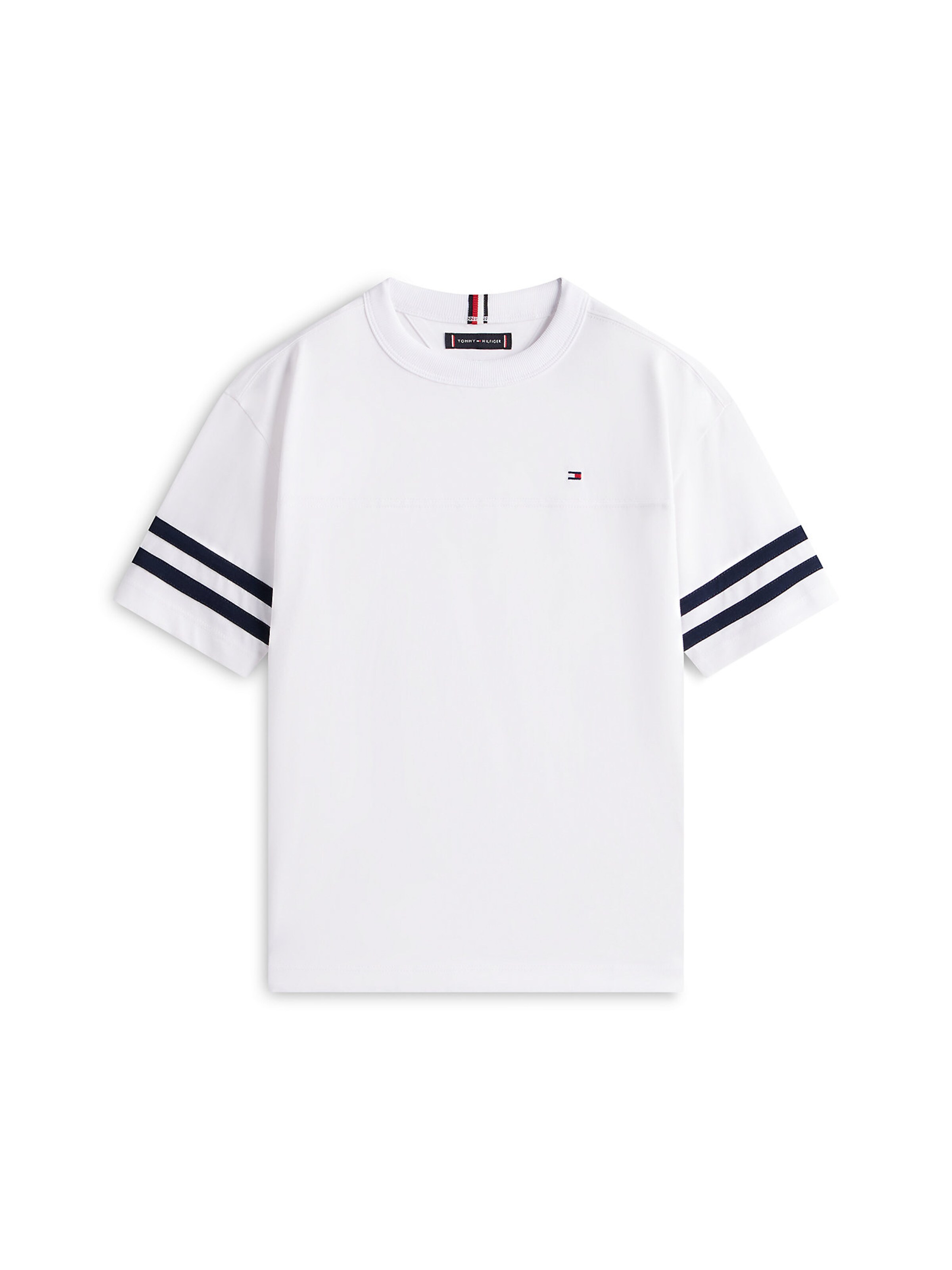 TOMMY HILFIGER T-Shirt en noir / blanc, Vue avec produit