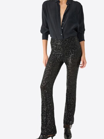No Matter What Bootcut Hose in Schwarz