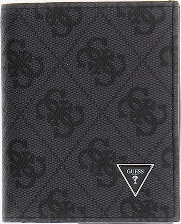 juoda GUESS Piniginė 'MILANO': priekis