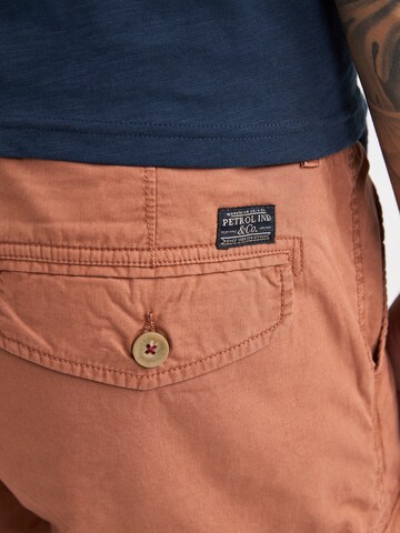 Petrol Industries Regular Cargo Pants in Red