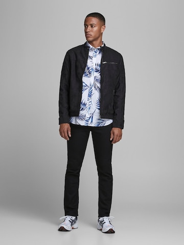 JACK & JONES Regular Fit Overgangsjakke 'Rocky' i sort