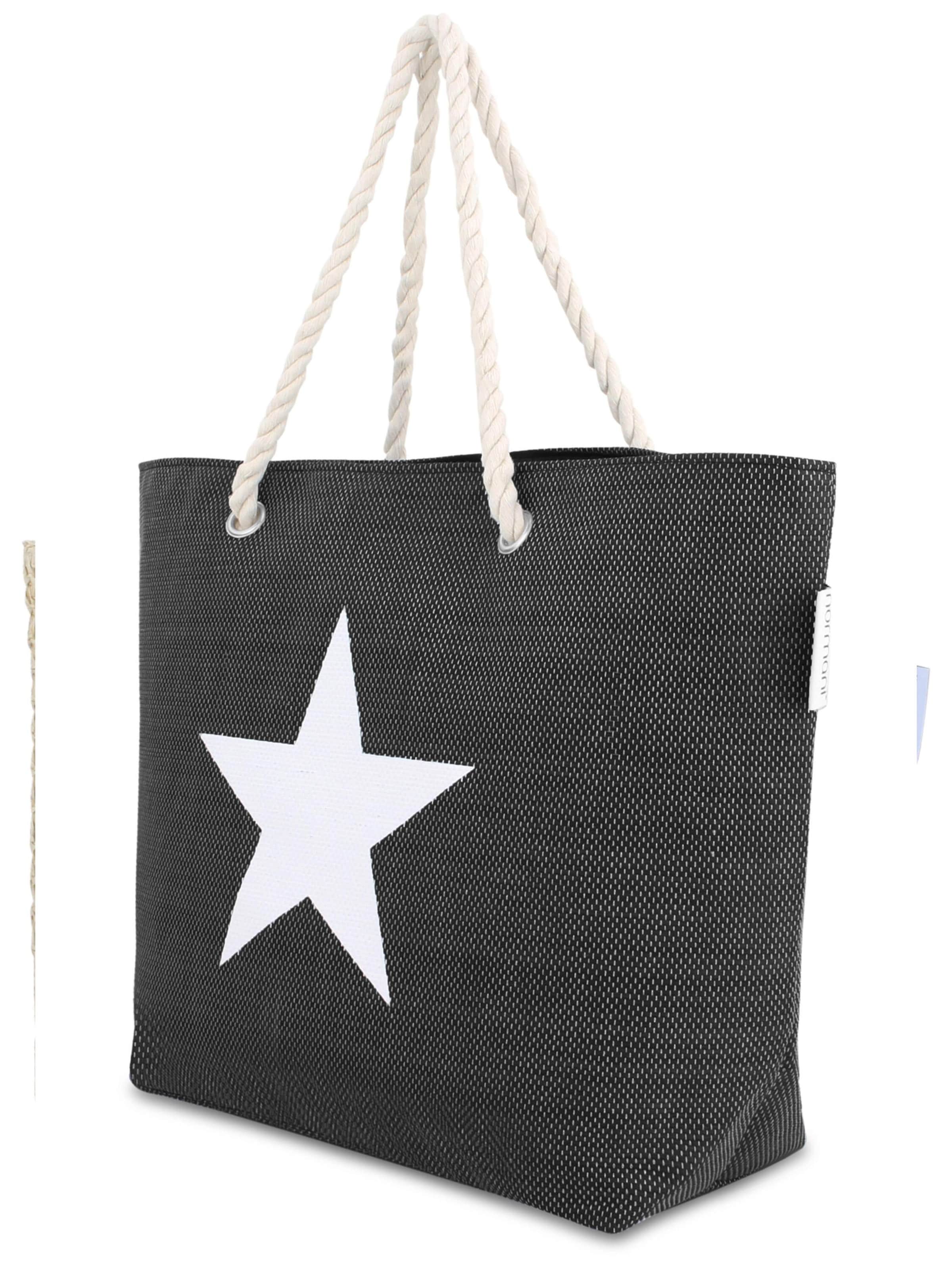 normani Beach Bag in Black