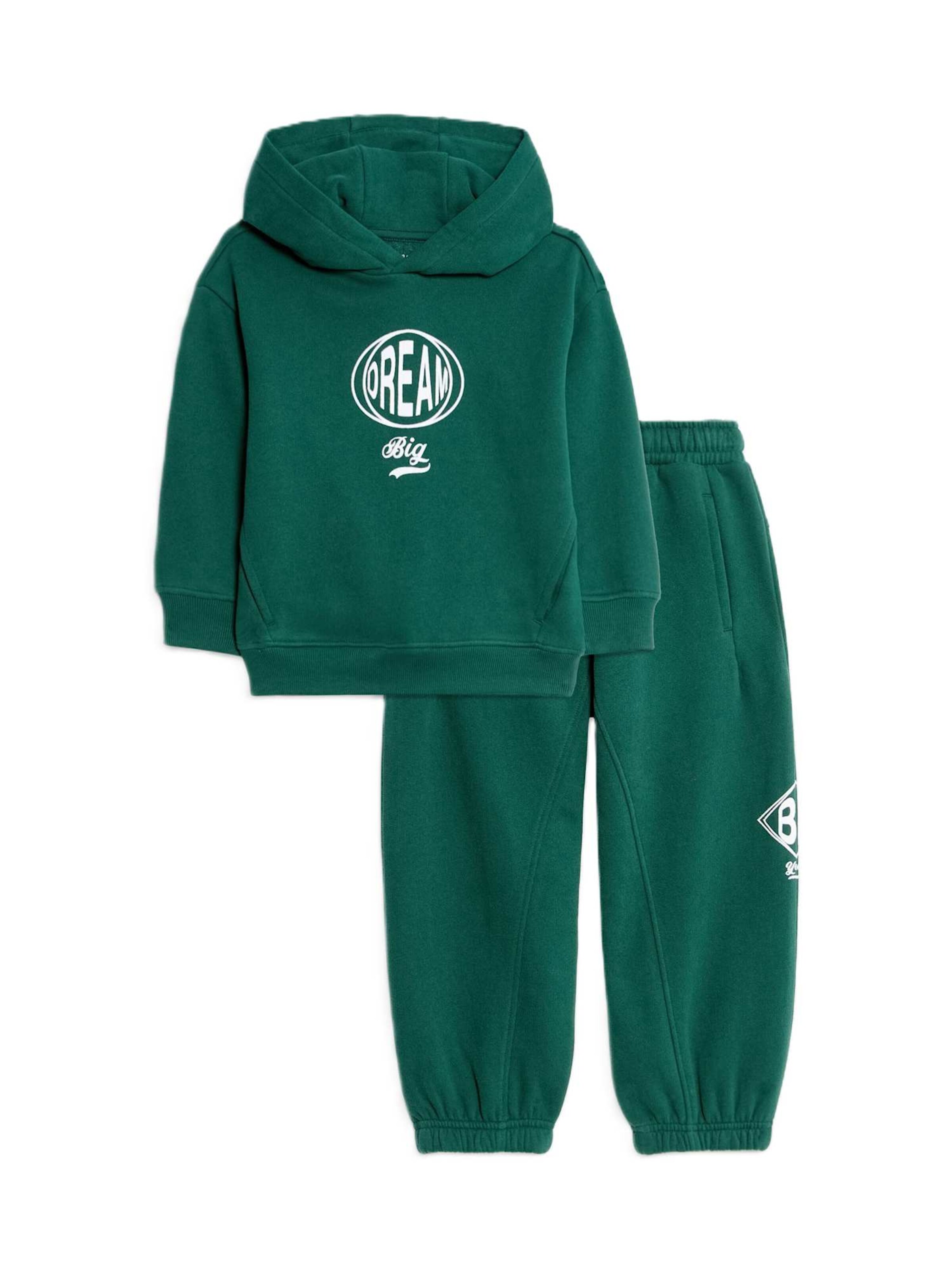 Tuta da jogging di Marks & Spencer in verde: frontale