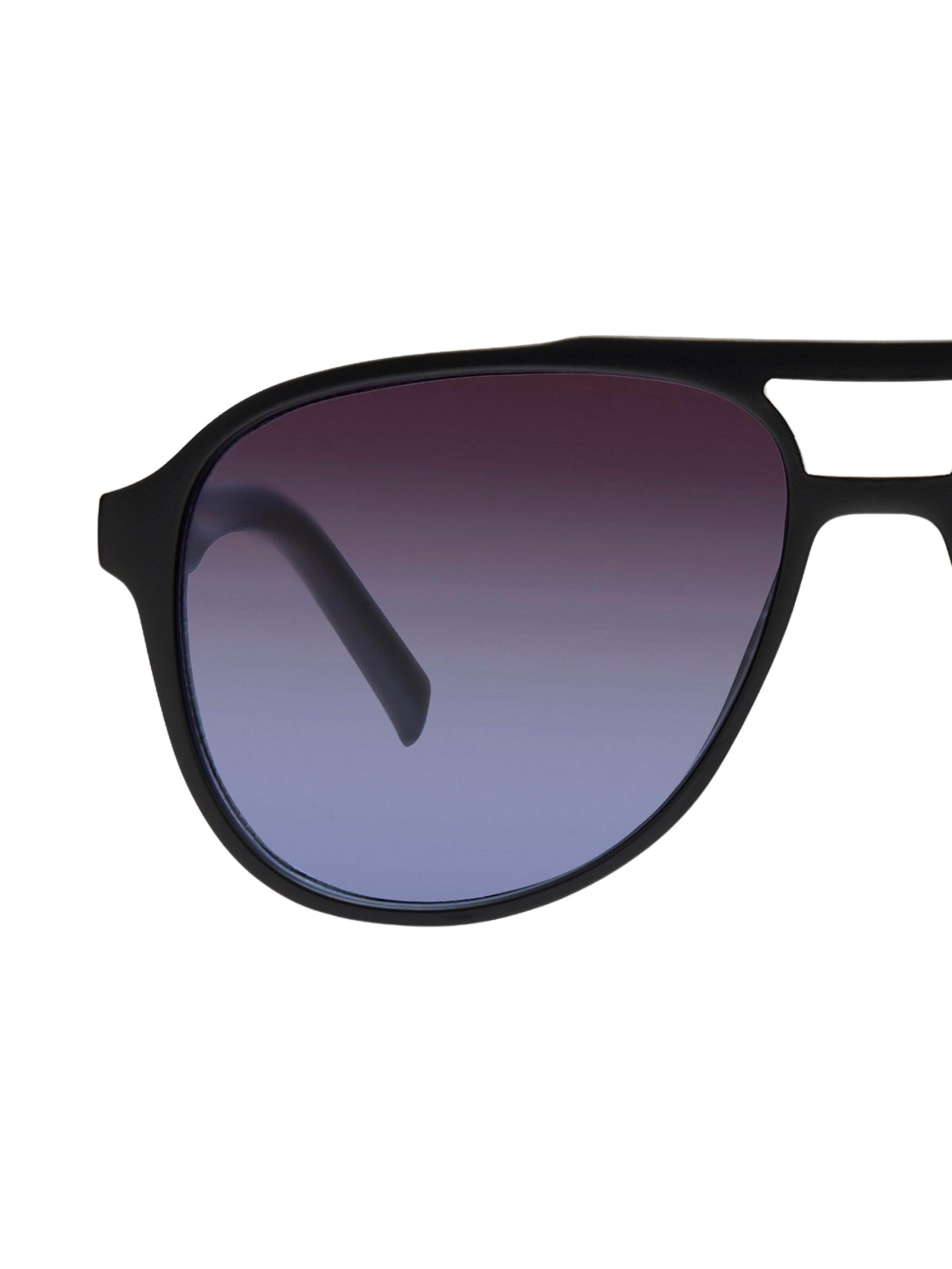 Lunettes de soleil 'Solo-Solis Urban Aviator' Maxte en noir