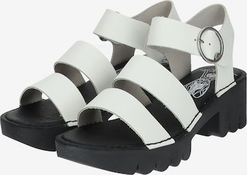 FLY LONDON Strap Sandals in White