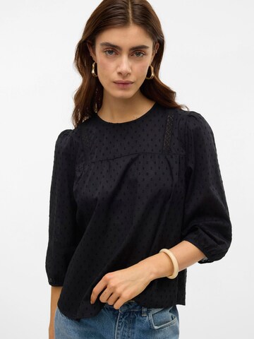 VERO MODA Bluse 'VMTrine' i sort