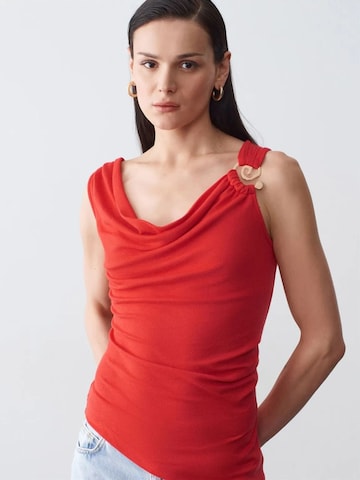 Dilvin Blouse 'Blusen' in Red
