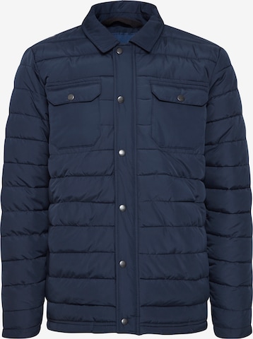 BLEND Winter Jacket 'Ruven' in Blue: front