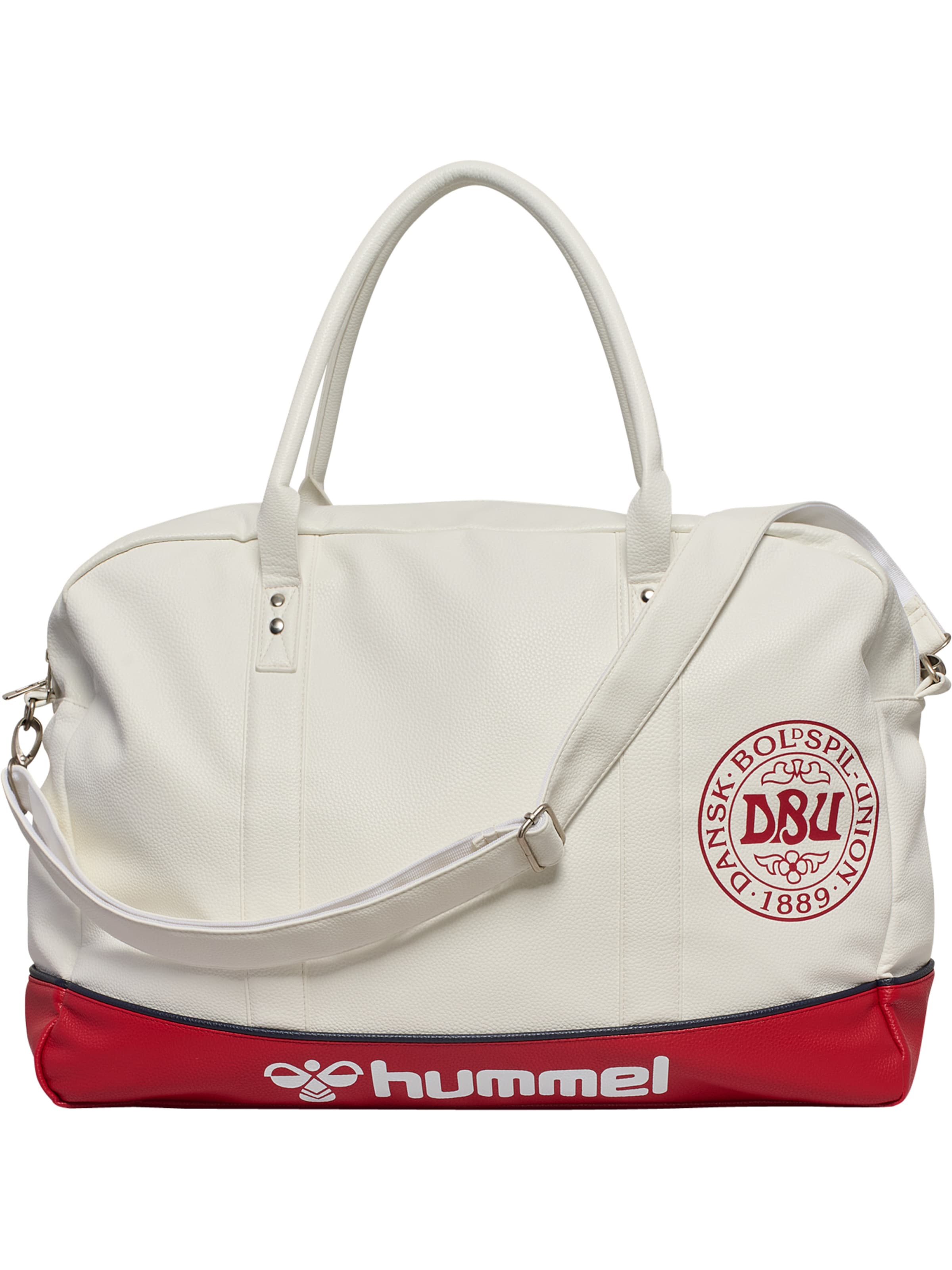 Hummel Weekendtas 'DBU 26 Fan Classic' in Wit: voorkant