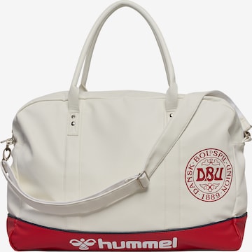 Hummel Weekend bag 'DBU 26 Fan Classic' in White: front