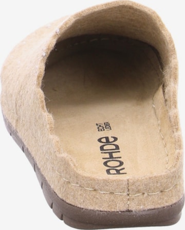 ROHDE Slippers in Beige