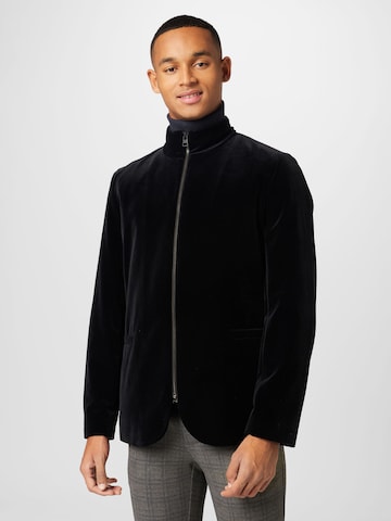 HUGO Red - Ajuste regular Chaqueta saco 'Apino' en negro: frente