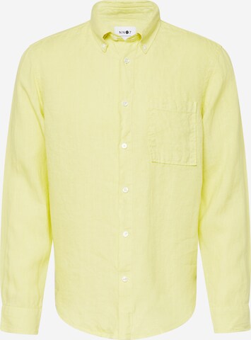 Coupe regular Chemise 'Arne' NN07 en jaune : devant