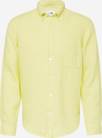 Regular fit Camicia 'Arne' di NN07 in giallo: frontale