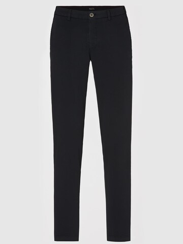 Hiltl Slim fit Chino Pants 'Tamo - Portofino Chino' in Blue: front
