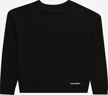 melns Karl Lagerfeld Sportisks džemperis