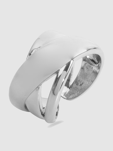 Luxenter Ring 'Umlasu' in Zilver: voorkant