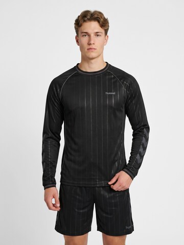 Hummel Functioneel shirt in Zwart: voorkant