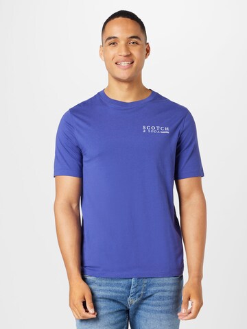 SCOTCH & SODA T-Shirt in Blau: predná strana