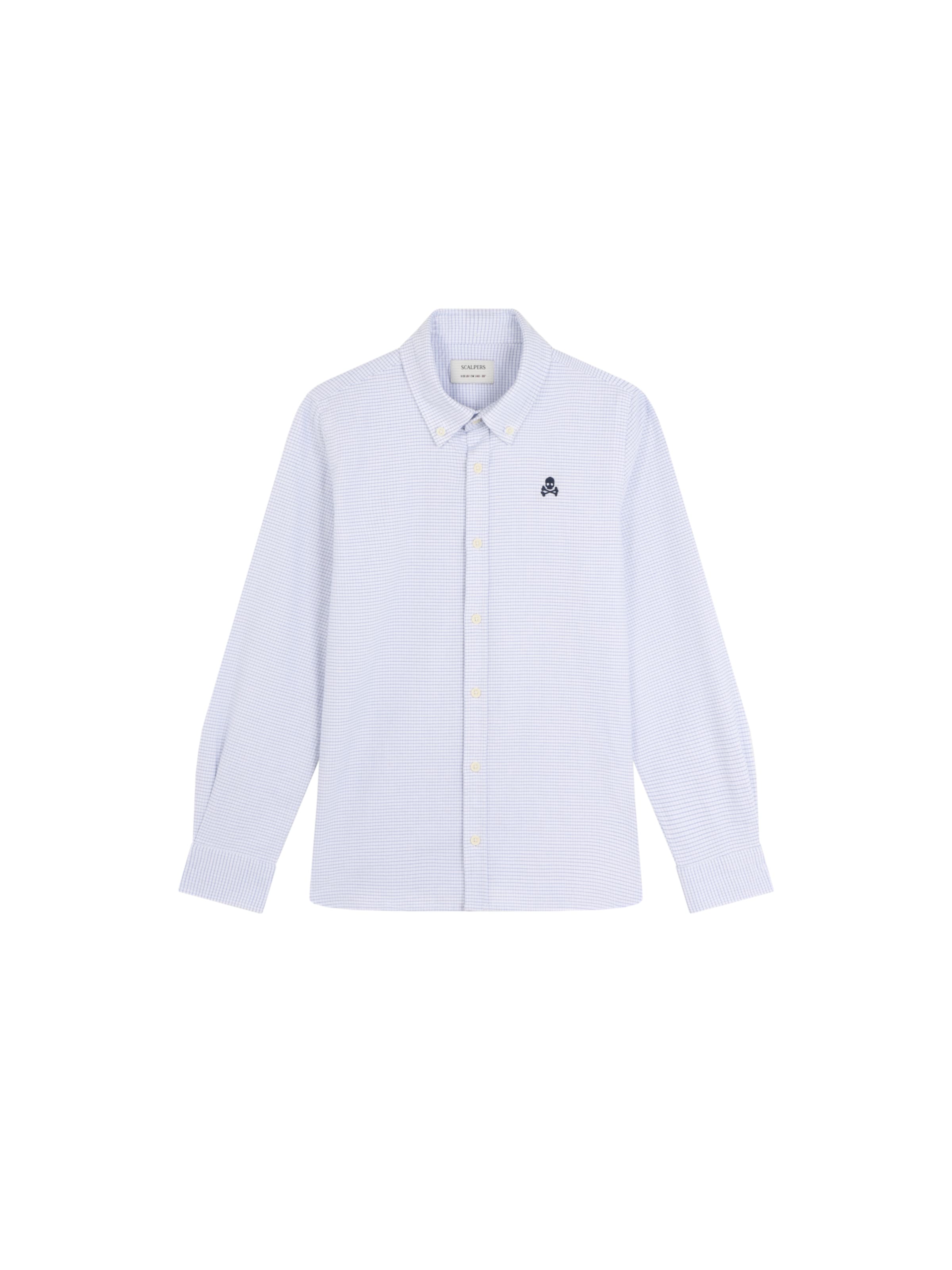 Regular fit Cămașă ' ' de la Scalpers pe albastru: față