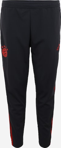ADIDAS PERFORMANCE Workout Pants 'FC Bayern München' in Grey: front