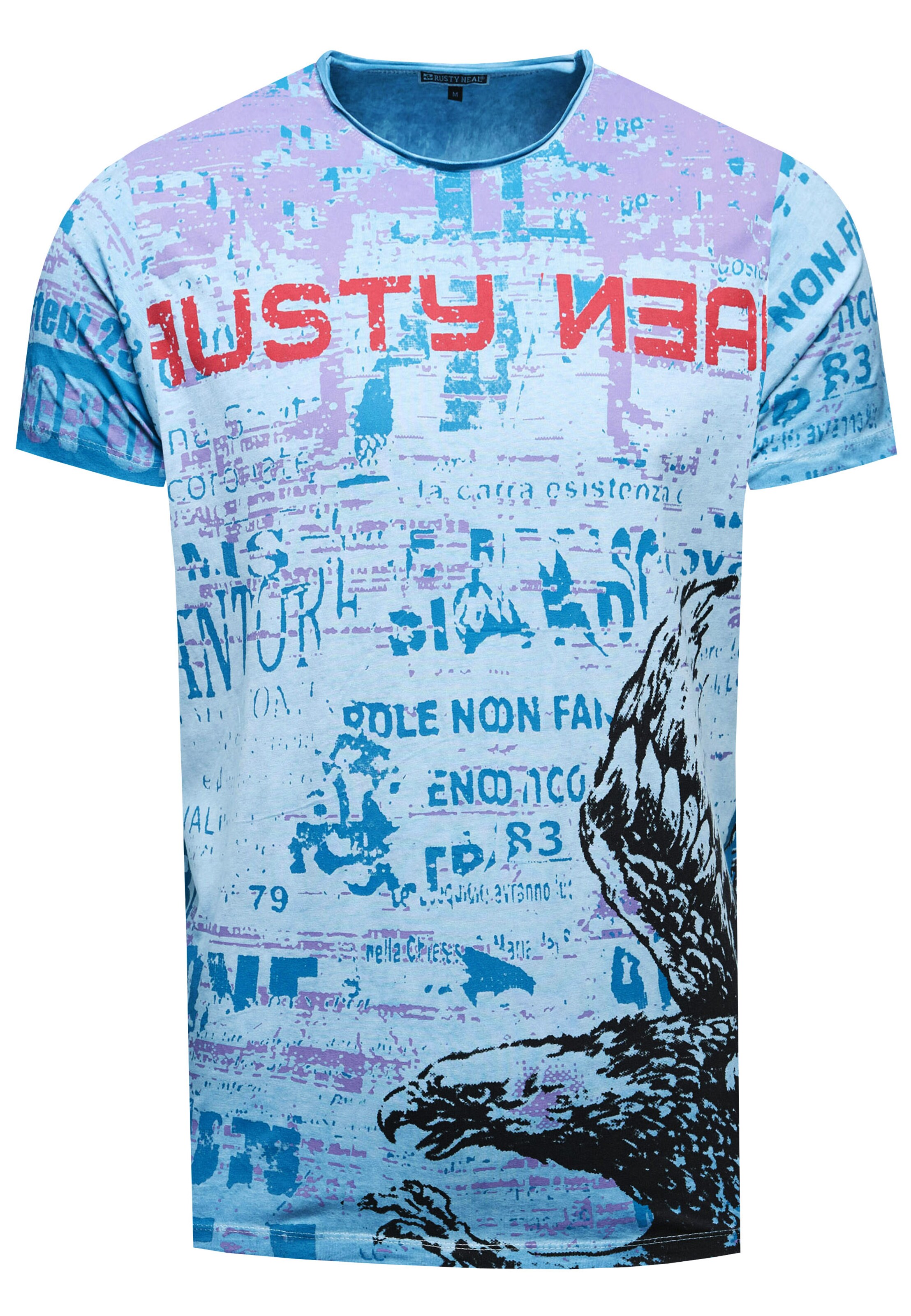 Rusty Neal Shirt in Blue: front
