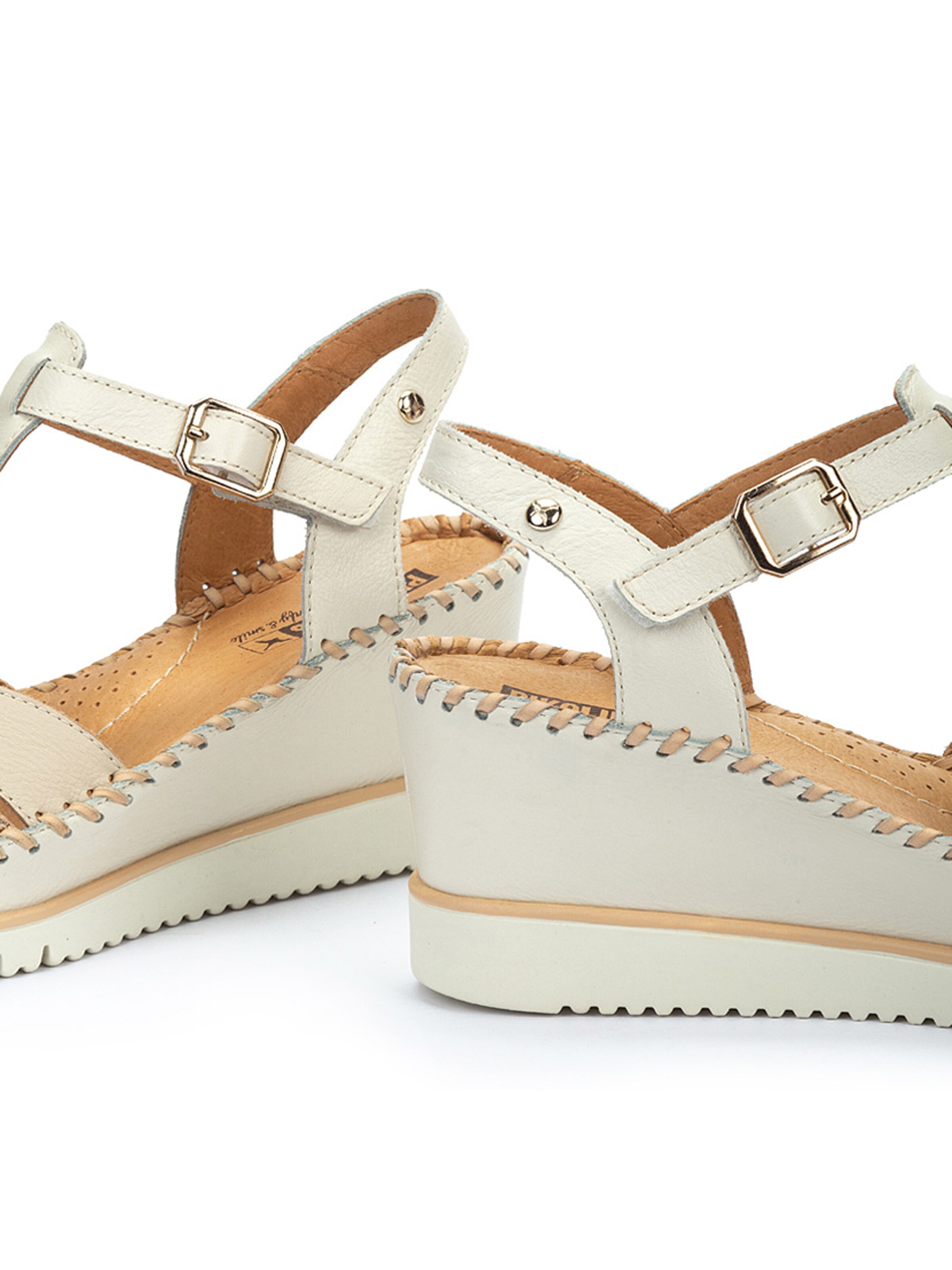 PIKOLINOS - Sandália 'Aguadulce' em branco