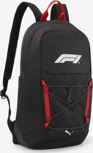 PUMA Sportrucksack 'F1®' in rot / schwarz / weiß, Produktansicht