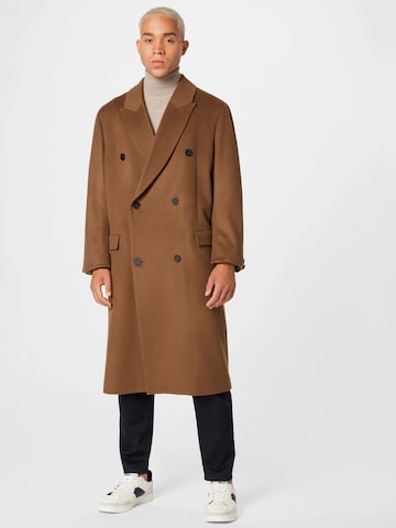 DRYKORN Between-seasons coat 'SKYE' in Brown: front