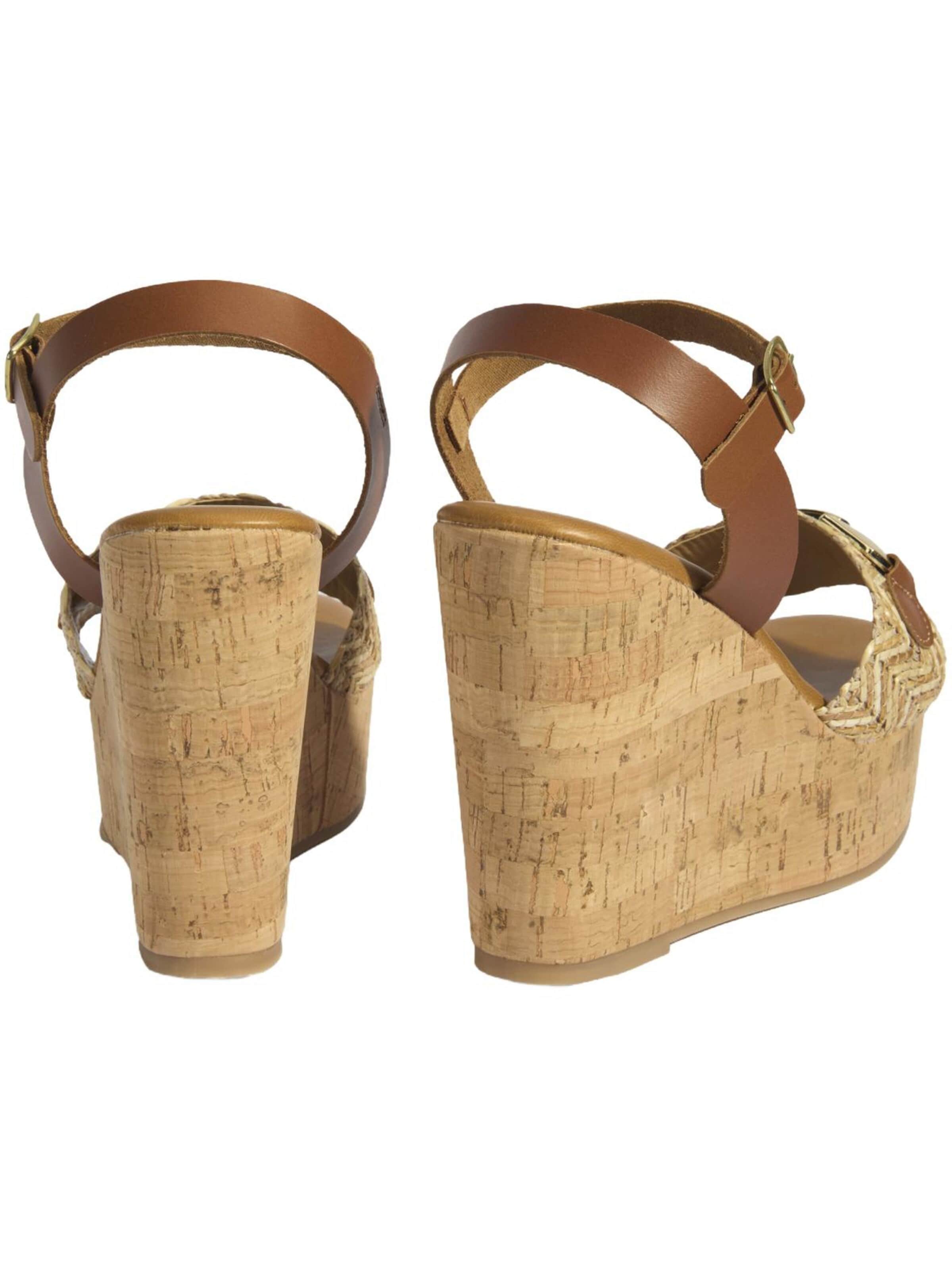Desa Sandaal 'Keilsandalen' in Bruin