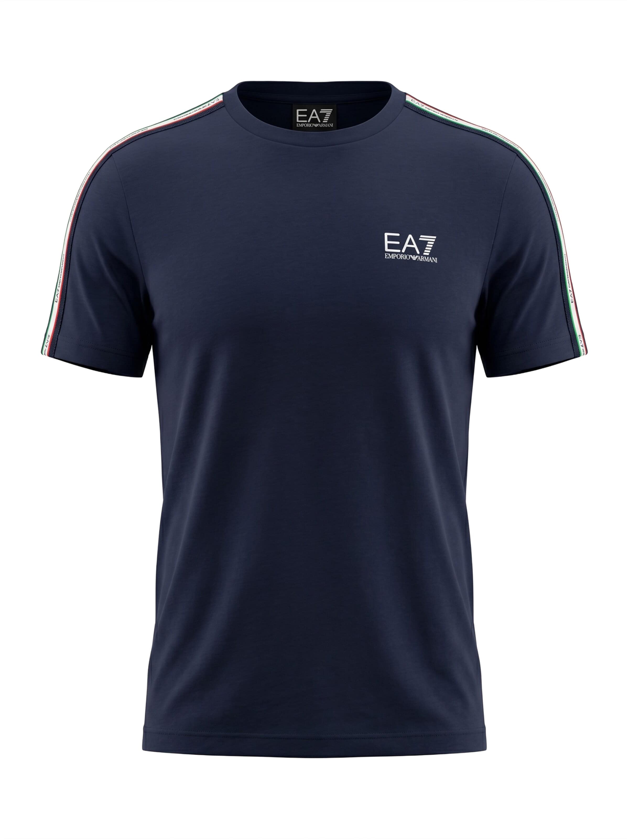 Maglietta '7M001861UB102' di EA7 Emporio Armani in blu: frontale