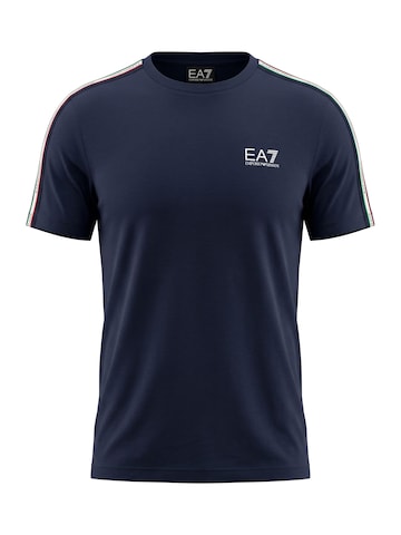 Maglietta '7M001861UB102' di EA7 Emporio Armani in blu: frontale