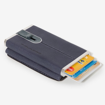 Piquadro Kreditkartenetui in Blau