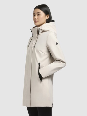 Manteau fonctionnel 'Izaf3' khujo en blanc