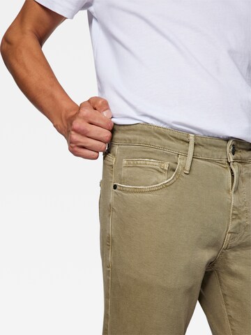 Mavi Skinny Jeans 'James' in Beige