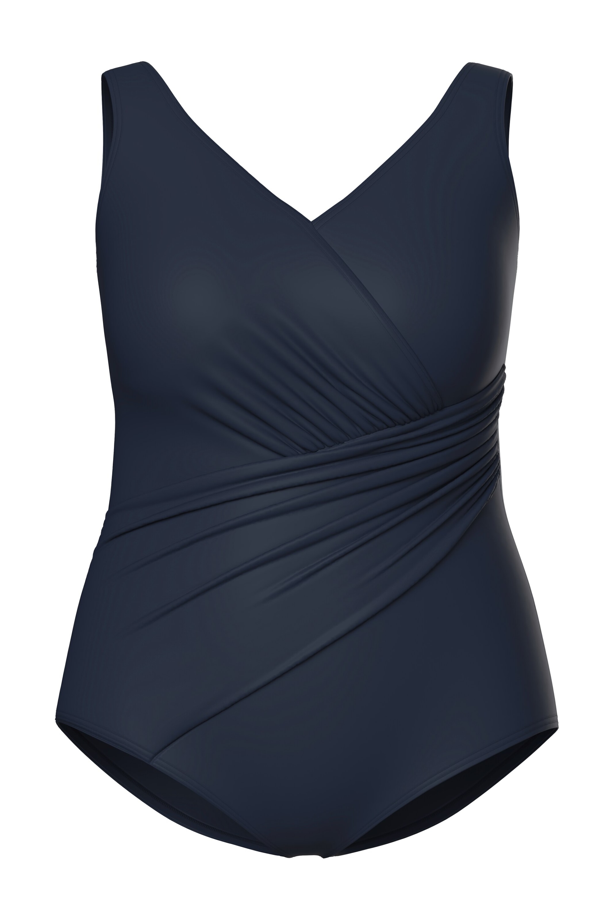 Ulla Popken Badeanzug in marine, Produktansicht