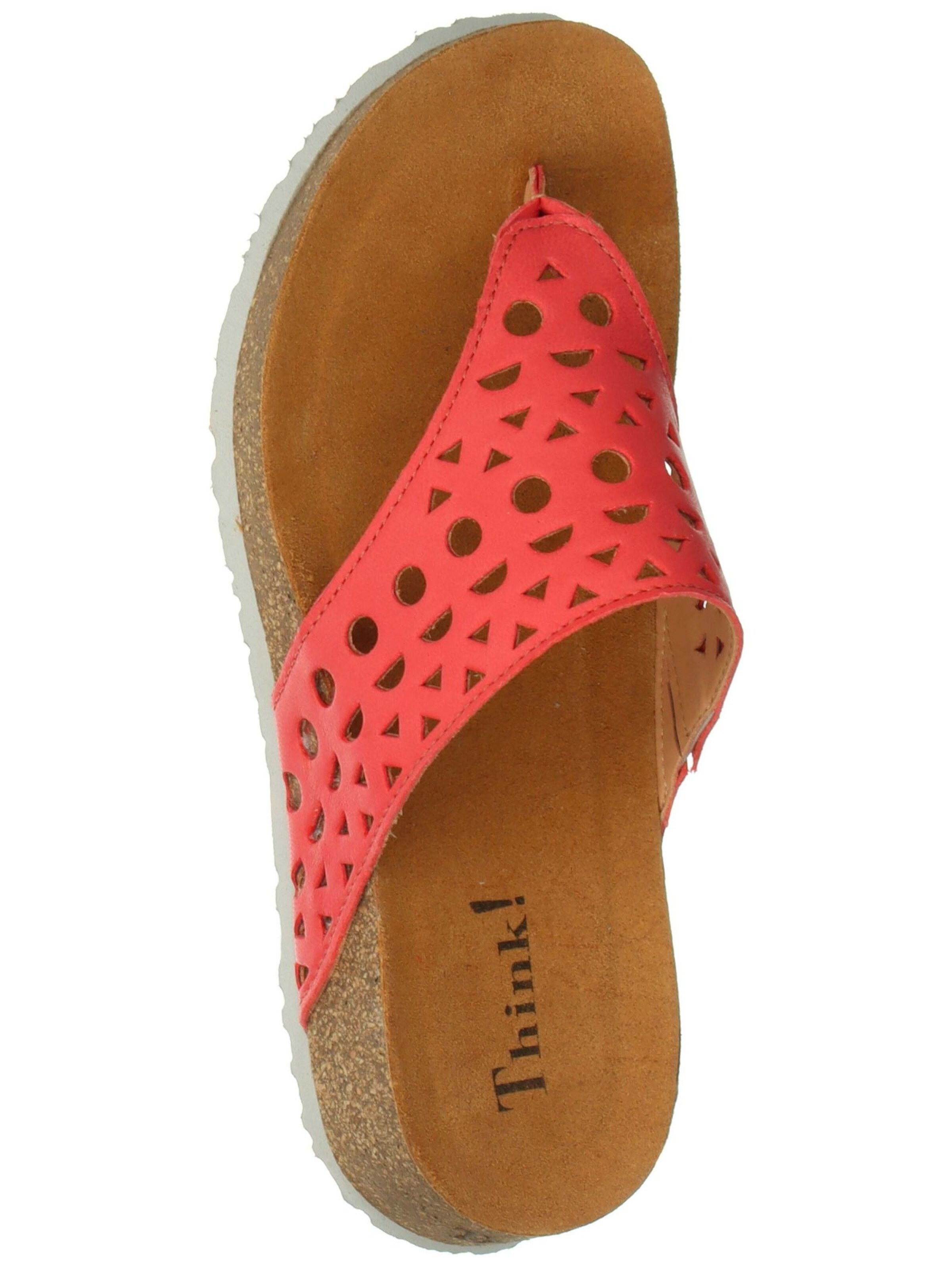 THINK! T-Bar Sandals in Pink