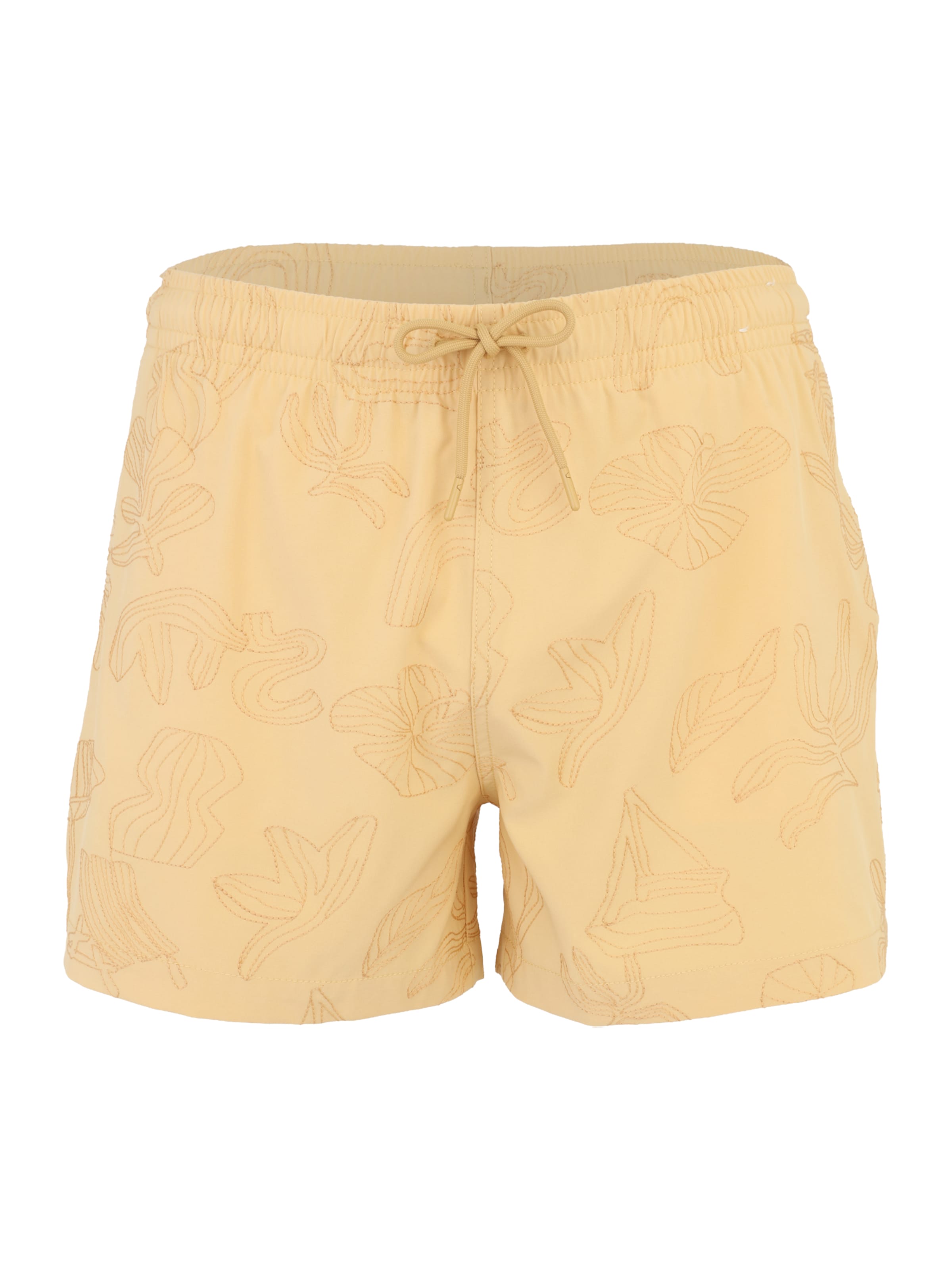 geltona Abercrombie & Fitch Maudymosi trumpikės: priekis