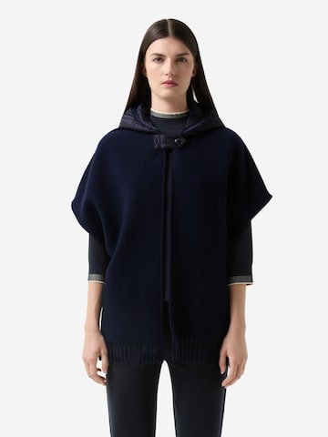 BOGNER Cape 'Nilla' in Blau: Vorderseite