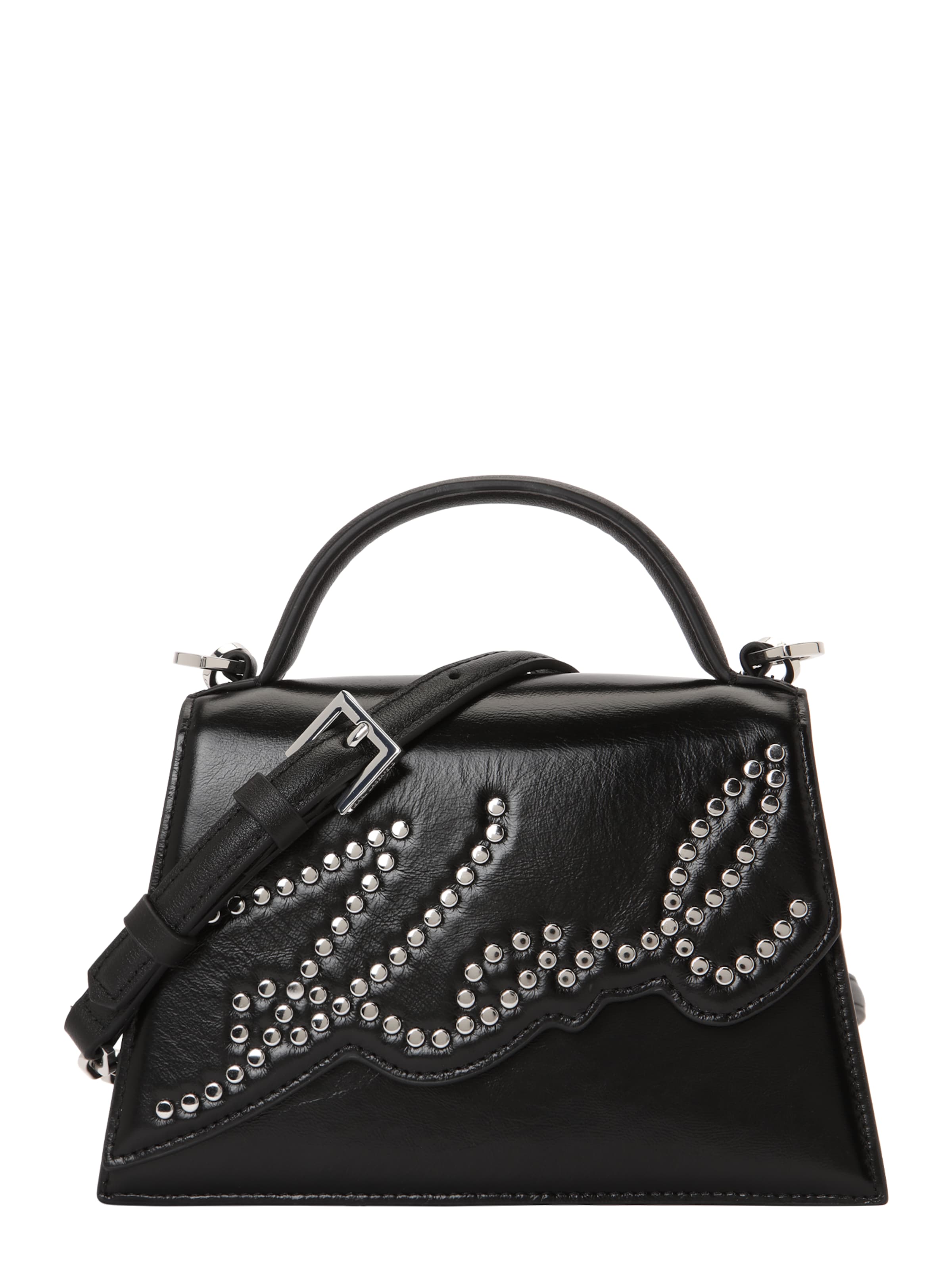 Borsa a tracolla di Karl Lagerfeld in nero: frontale