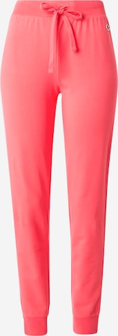 Champion Authentic Athletic Apparel Pants in Pink: front